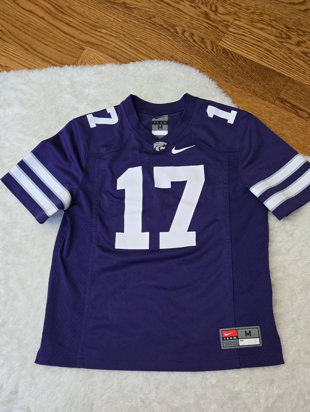 Nike Kansas State Football Jersey, Kids Size Medium